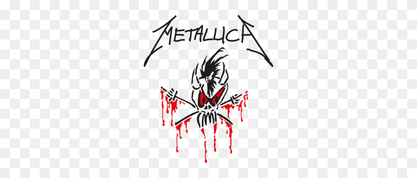 262x300 Metallica Logo Vector - Metallica Logo Png