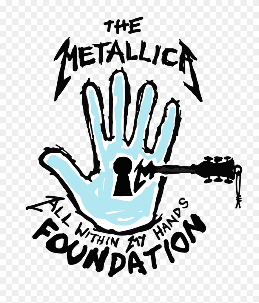 865x1024 La Fundación Todo Dentro De Mis Manos De Metallica Presenta La Ayuda - Logotipo De Metallica Png