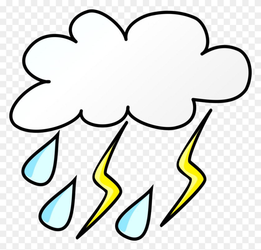 788x750 Meteorology Meteorologist Computer Icons Cloud Rain Free - Precipitation Clipart