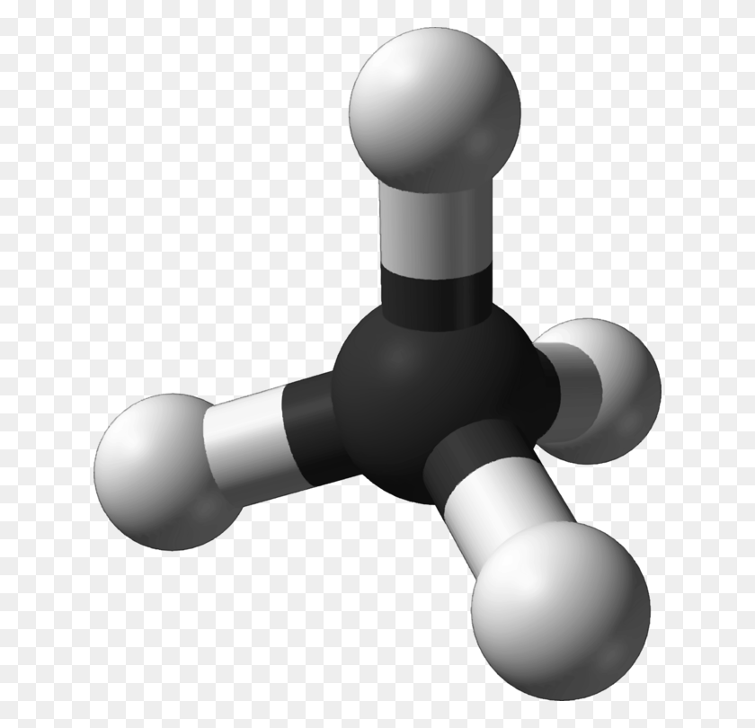 632x750 Химическое Соединение Атома Структуры Молекулы Метана - Структурный Клипарт