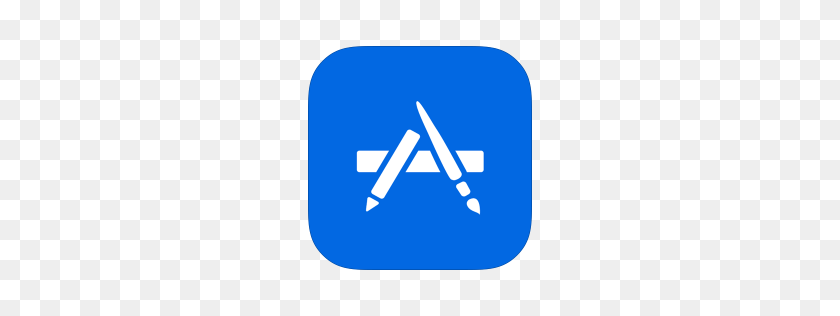 256x256 Metroui Apps Mac App Store Alt Icon Style Metro Ui Iconset - App Store Logo PNG