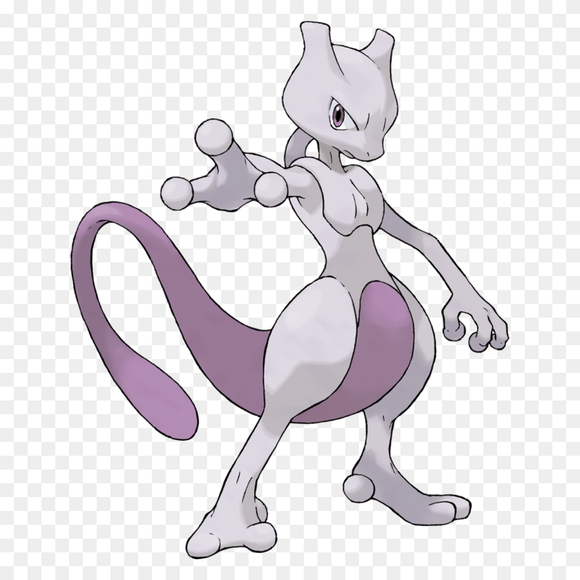 1200x1200 Mewtwo - Mew PNG