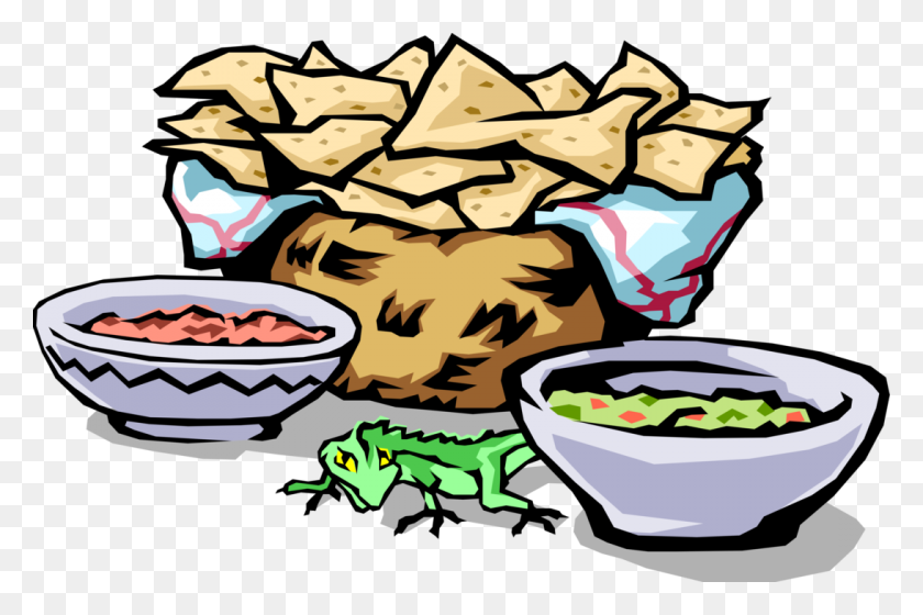 1092x700 Mexican Corn Chips, Salsa, Guacamole - Mexican Food PNG