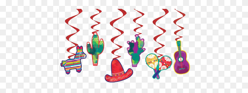 450x255 Mexican Fiesta Hanging Decorations Just Party Supplies Nz - Mexican Fiesta Clip Art