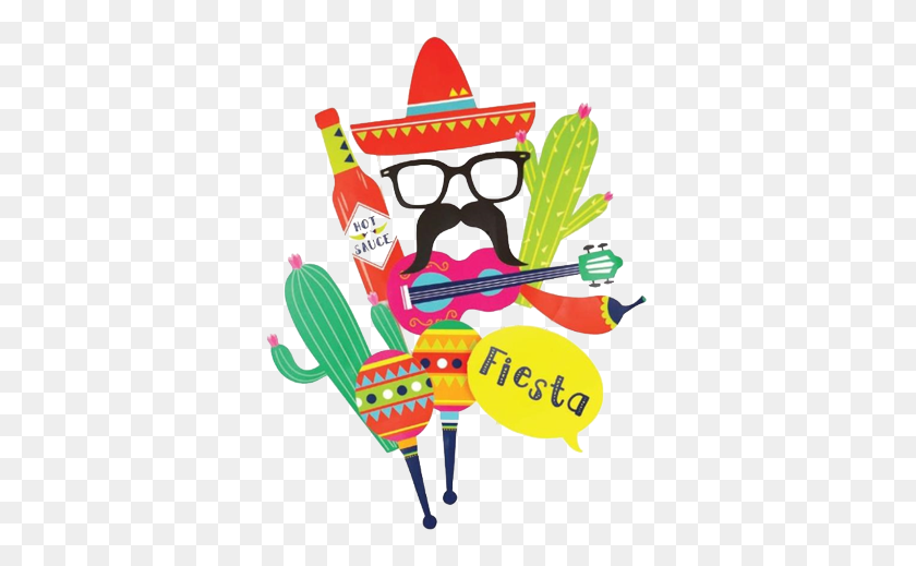 361x459 Mexican Fiesta Party Decorations Auckland Just Party Supplies Nz - Fiesta Banner PNG