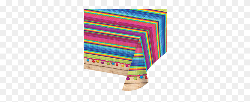 280x283 Mexican Fiesta Serape Plastic Table Cloth Just Party Supplies Nz - Mexican Fiesta PNG