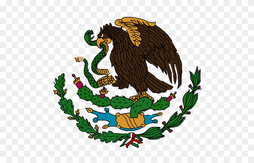 502x481 Мексиканский Флаг Черно-Белая Галерея Изображений - Мексиканский Флаг Клипарт