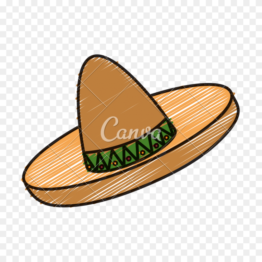 800x800 Mexican Hat - Mexican Hat PNG