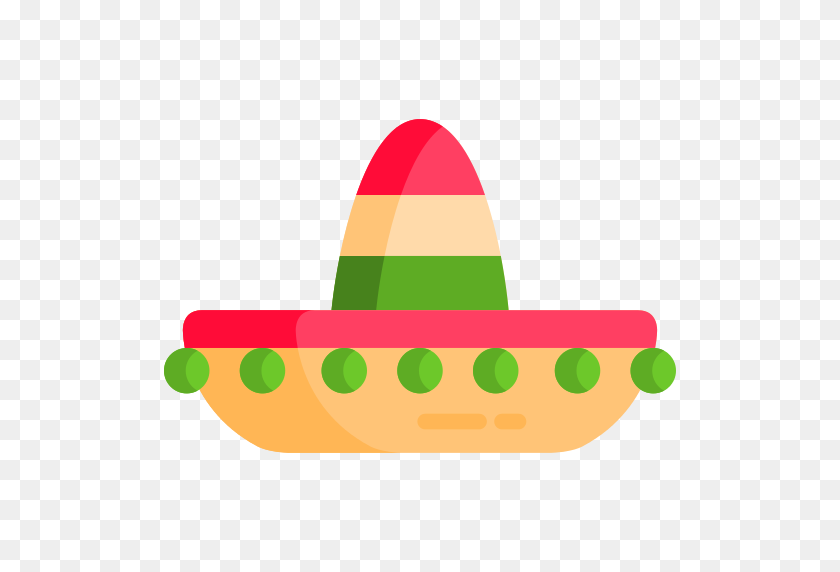 512x512 Иконка Мексиканская Шляпа Png - Мексиканская Шляпа Png