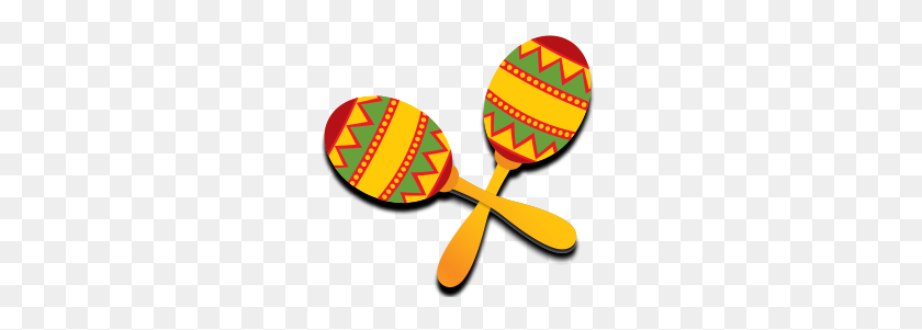 258x241 Mexican Maracas Png Png Image - Mexican PNG