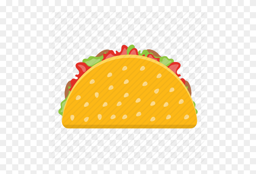 512x512 Sándwich Mexicano, Rollos, Sándwich, Envoltura De Taco, Envoltura De Tortilla Icono - Tortilla Png