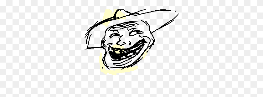 300x250 Mexican Troll Face Png Png Image - Troll Face PNG