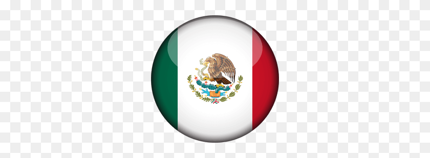 250x250 Mexico Clipart Emoji - Bandera Mexico PNG
