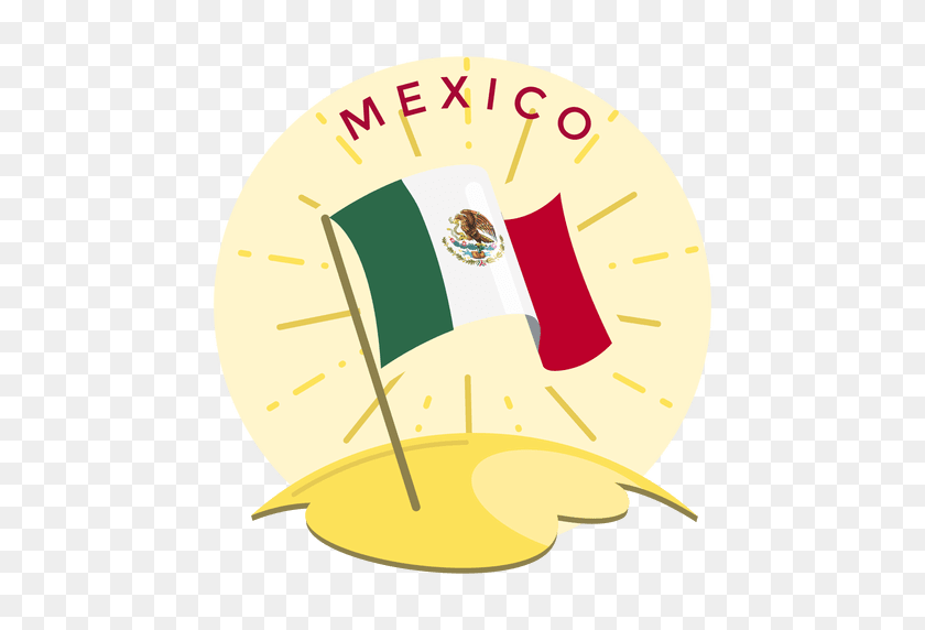 512x512 Mexico Flag - Bandera Mexico PNG