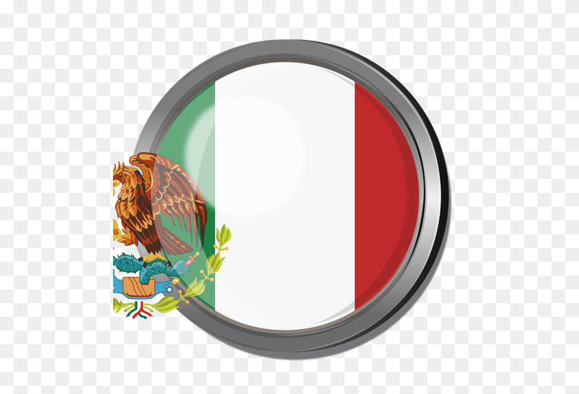 512x512 Значок Флаг Мексики - Бандера Мексика Png