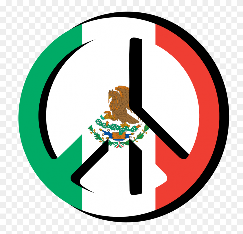 999x963 Mexico Sign Cliparts - Mexican Flag Clipart Black And White