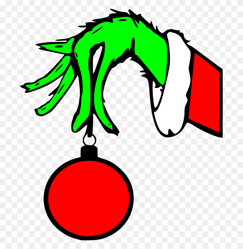 700x801 Miami Beach Holiday Svgs - Grinch Face Clip Art