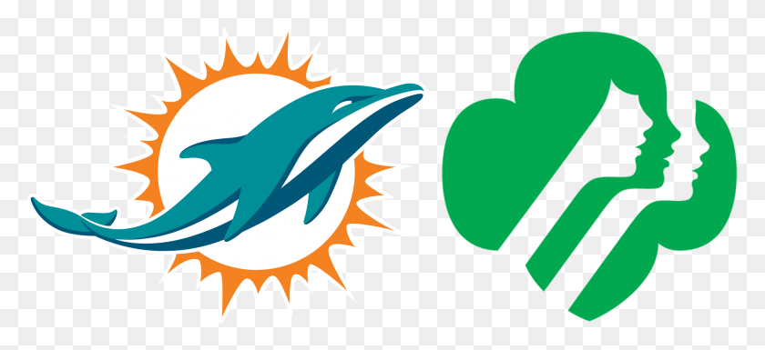 1970x822 Miami Dolphins Png Png Image - Miami Dolphins Logo PNG