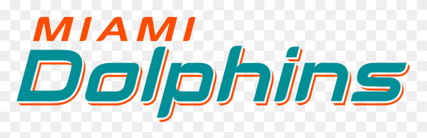1024x279 Слово Майами Дельфины - Логотип Майами Дельфины Png