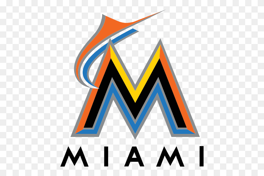 456x500 Logo De Los Marlins De Miami Png