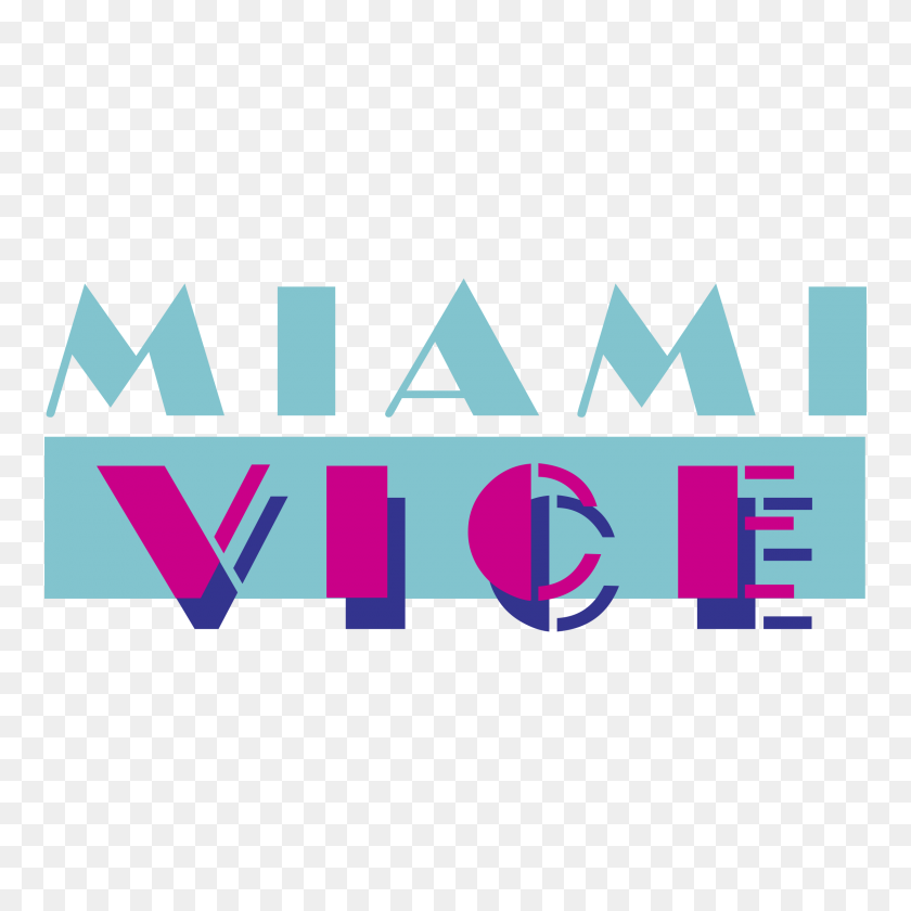 2400x2400 Miami Vice Logo Png Transparent Vector - Miami PNG