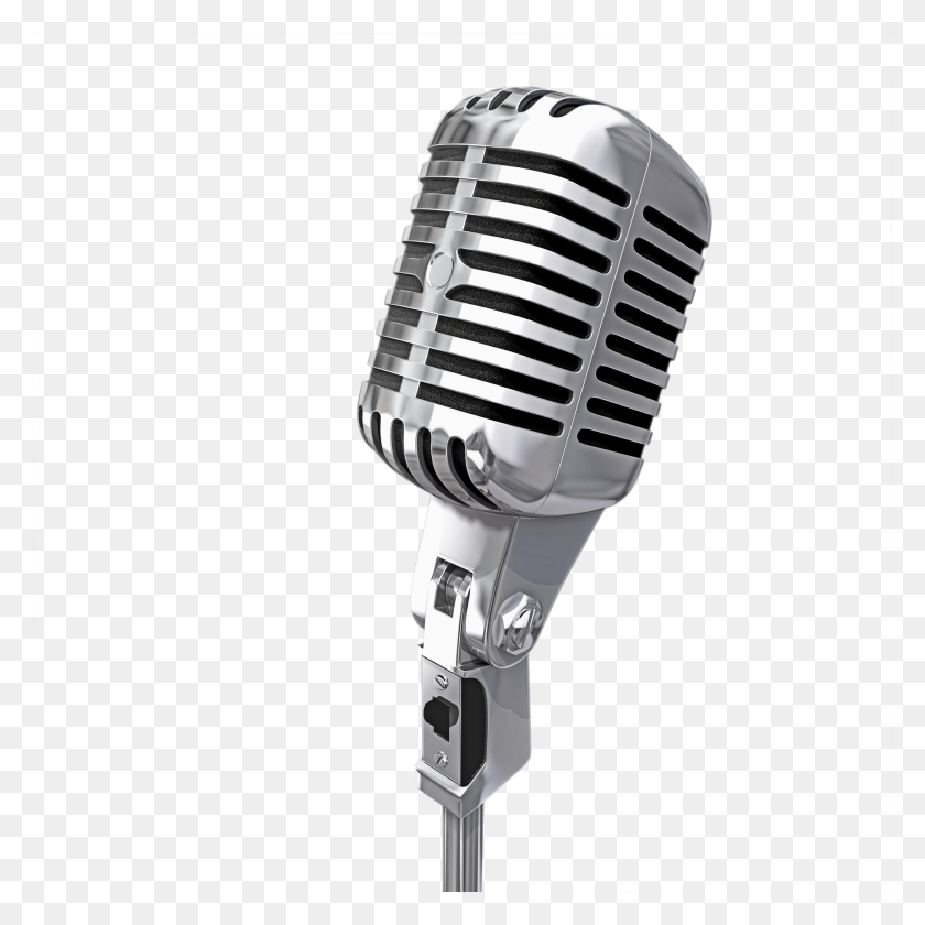 1924x1924 Mic - Old Microphone PNG