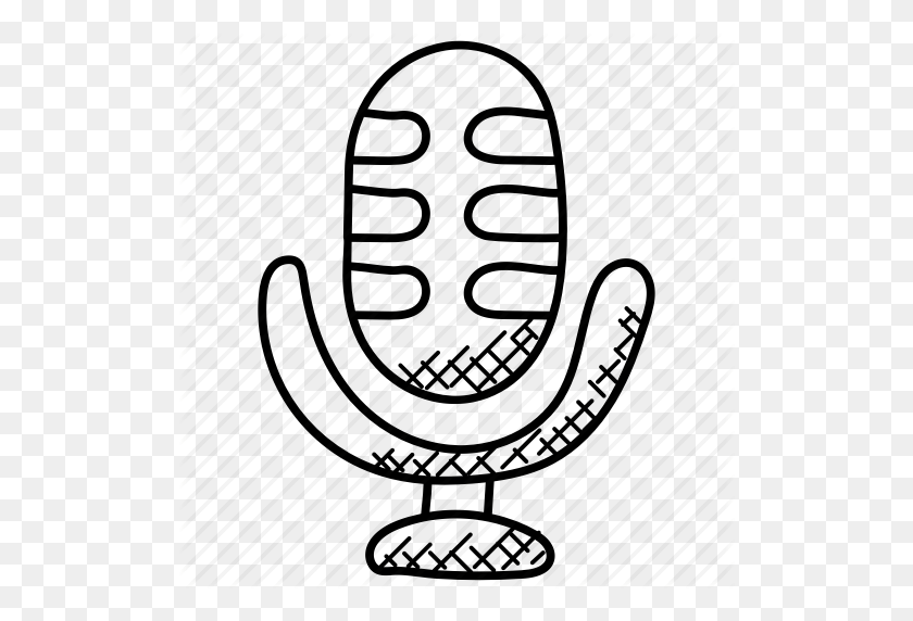 512x512 Mic, Microphone, Radio Mic, Recording, Speak Icon - Radio Microphone Clip Art