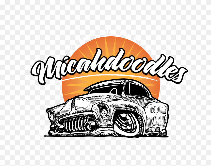 792x612 Micahdoodles Cartoon Art - Ford Bronco Clipart