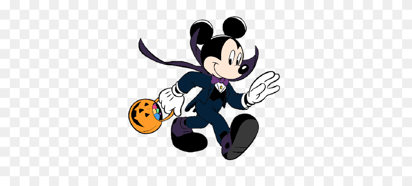 320x320 Ratones Clipart Halloween - Mickey Mouse Número 1 Clipart