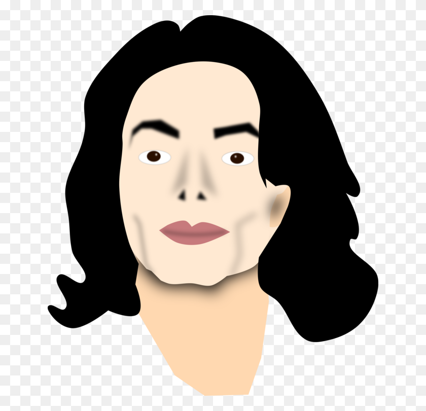 652x750 Michael Jackson Download Face Computer Icons Silhouette Free - Plastic Surgery Clipart