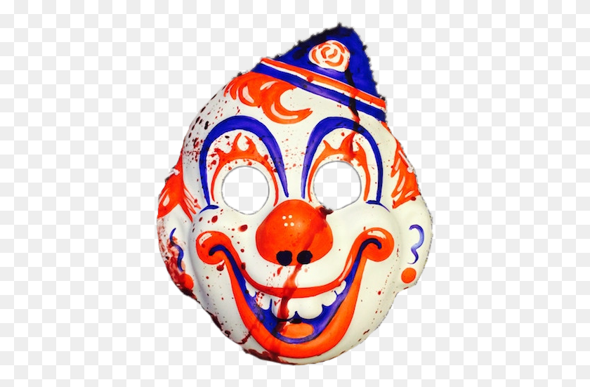 395x491 Michael Myers Childhood Clown Mask - Michael Myers PNG