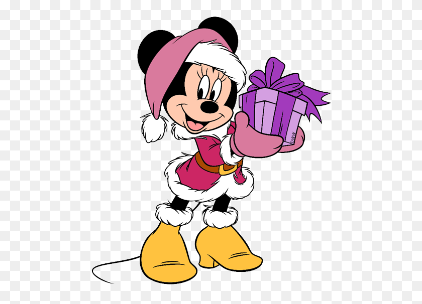500x546 Mickey And Friends Christmas Clip Art Disney Clip Art Galore - See Clipart