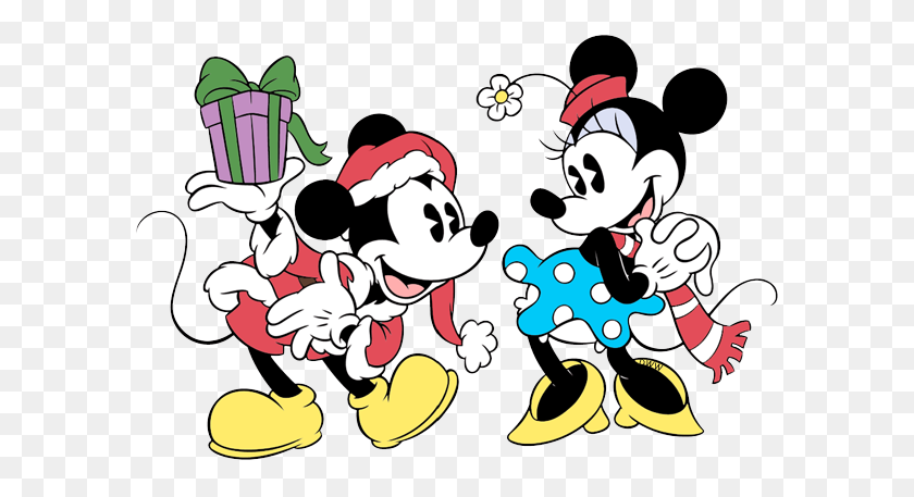 593x397 Mickey And Friends Christmas Clip Art Disney Clip Art Galore - Christmas Sweater Clipart