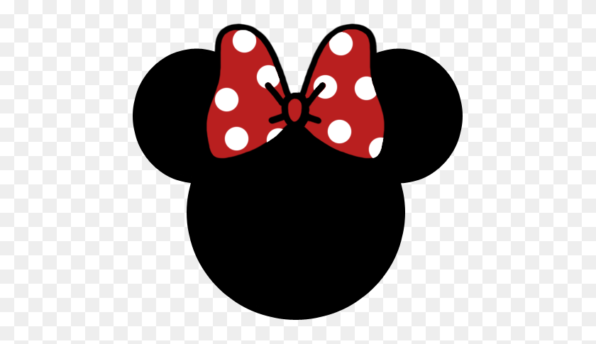 472x425 Mickey And Minnie Mouse Ears Icons Disney's World Of Wonders - Minnie Head PNG