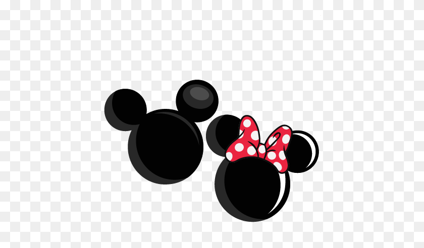 432x432 Imágenes De La Galería De Silueta De Mickey Y Minnie Mouse: Imágenes Prediseñadas De Cabeza De Minnie Mouse En Blanco Y Negro