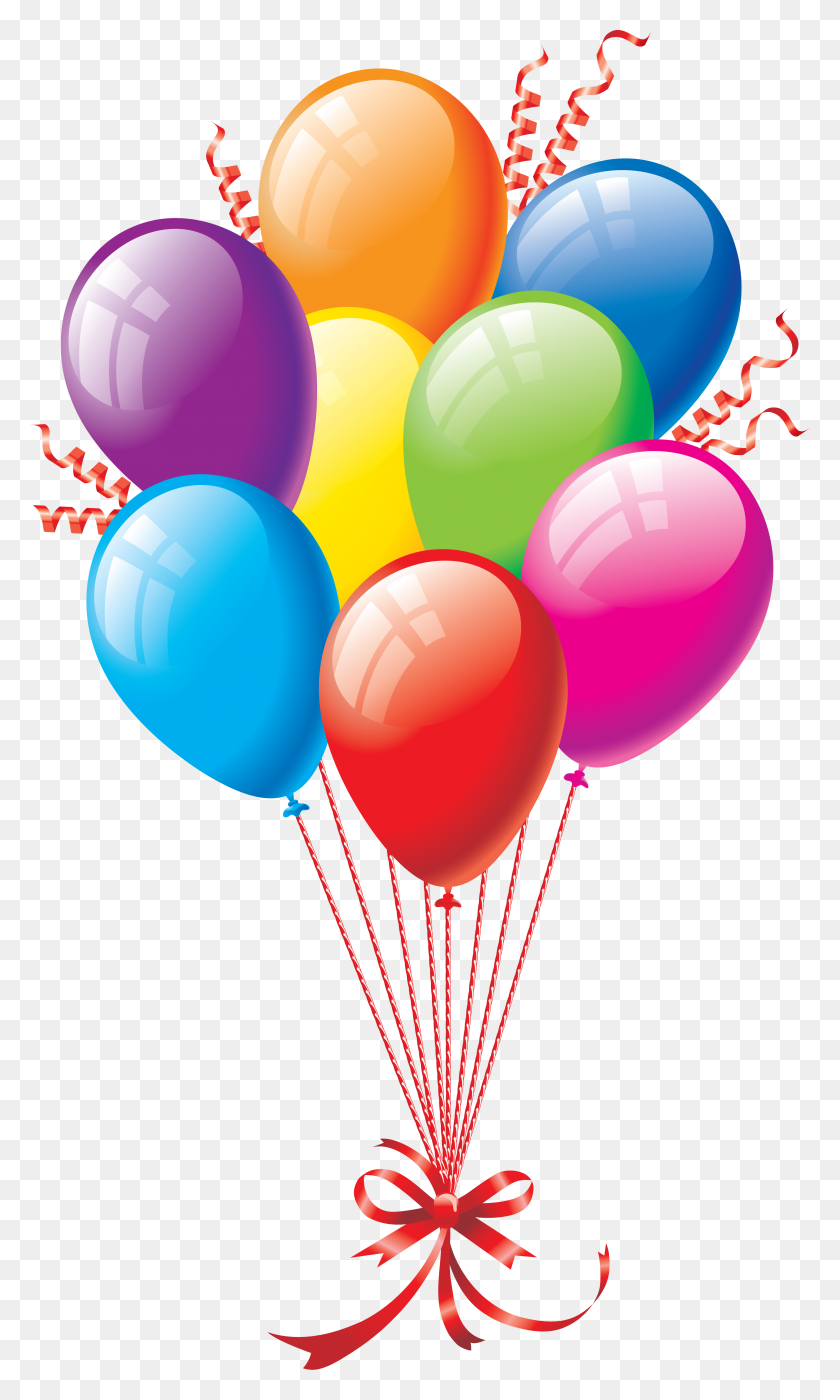 3252x5590 Mickey Balloons Border Clipart - Mickey Balloon Clipart