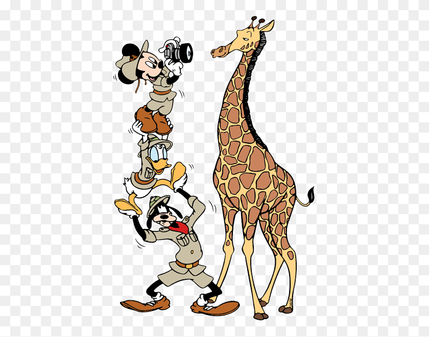 399x601 Mickey, Donald And Goofy Clip Art Disney Clip Art Galore - Safari Clipart