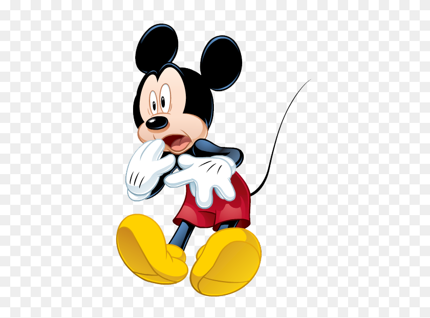 410x561 Mickey Frightened It All Started With This Mouse - Frightened Clipart