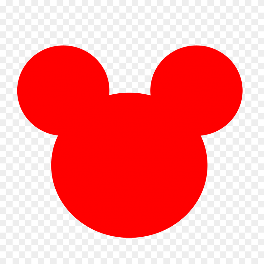 1400x1400 Mickey Head Cliparts - Mickey Mouse Balloon Clipart
