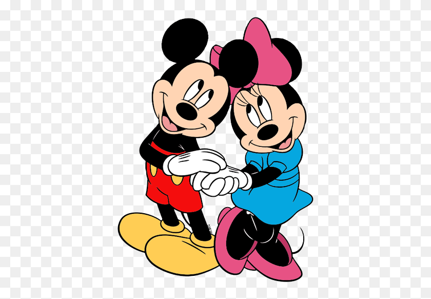 388x522 Imágenes Prediseñadas De Mickey Minnie Mouse, Imágenes Prediseñadas De Disney En Abundancia - Gente Dándose La Mano De Imágenes Prediseñadas
