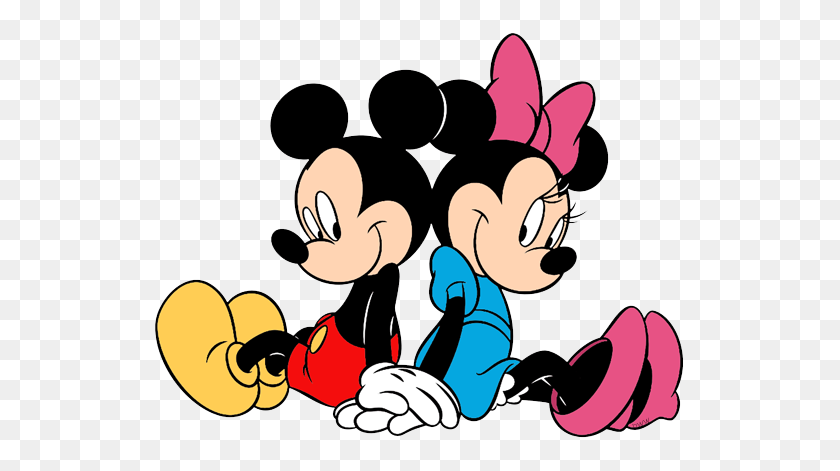 537x411 Mickey Minnie Mouse Clip Art Disney Clip Art Galore - Mickey And Minnie Clipart