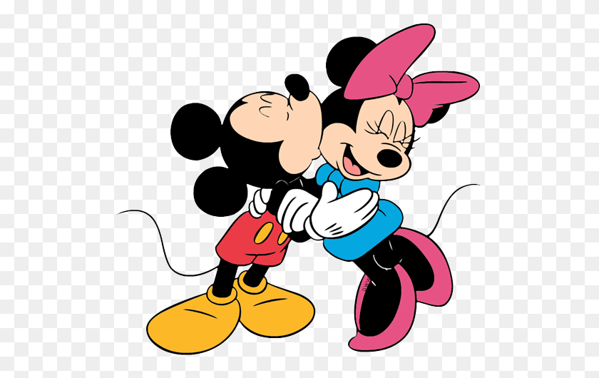 514x470 Imágenes Prediseñadas De Mickey Minnie Mouse Imágenes Prediseñadas De Disney En Abundancia - Clipart De Besos Y Abrazos