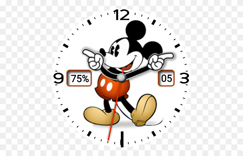480x480 Mickey Mouse - Cara De Mickey Mouse Png