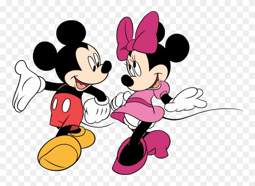 Mickey Mouse And Minnie Mouse Clipart - Mickey Balloon Clipart ...