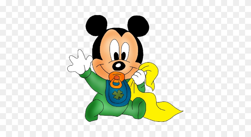 400x400 Mickey Mouse Baby Clip Art - Pascal Clipart