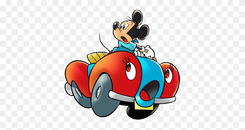 425x387 Mickey Mouse Car Clipart Clip Art Images - Mickey Mouse Balloon Clipart