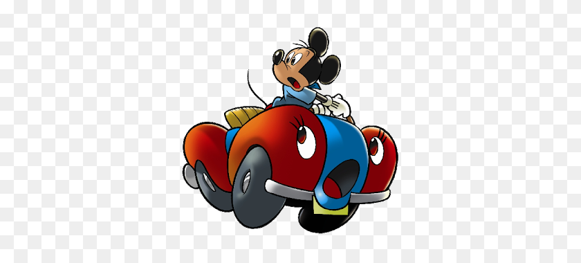 320x320 Imágenes Prediseñadas De Mickey Mouse Car Clipart - Disney Bound Clipart