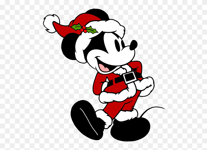Free PNG Mickey Mouse Christmas Clip Art Download - PinClipart