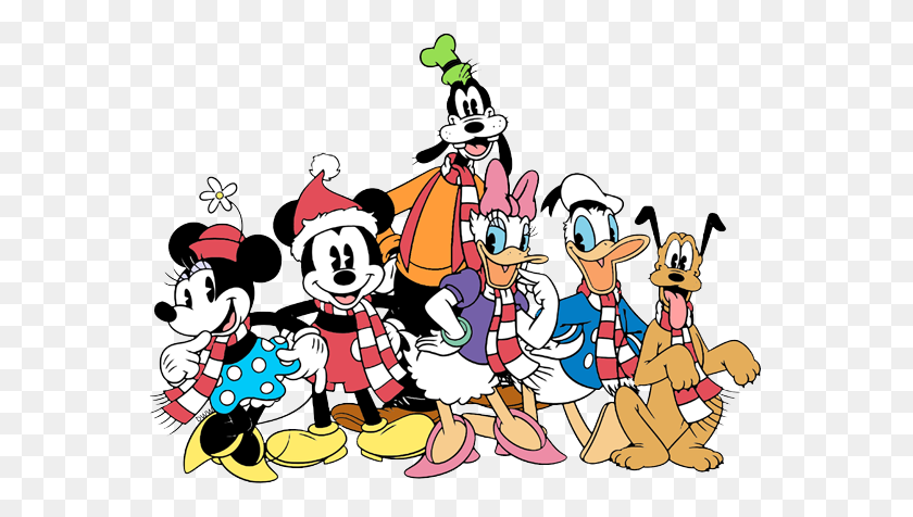 565x416 Imágenes Prediseñadas De Navidad De Mickey Mouse Imágenes Prediseñadas De Disney En Abundancia - Amigos Tomados De La Mano De Imágenes Prediseñadas