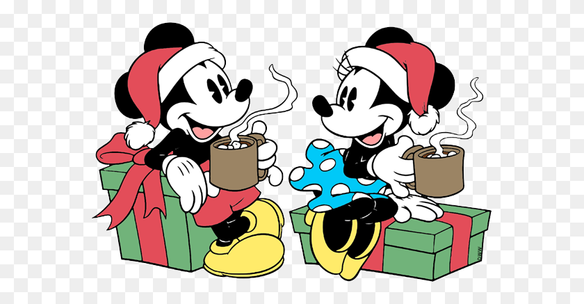 580x377 Imágenes Prediseñadas De Navidad De Mickey Mouse Imágenes Prediseñadas De Disney En Abundancia - Hot Cocoa Clipart